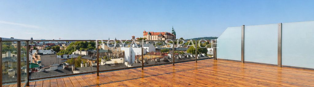Penthouse z tarasem i widokiem na wawel!