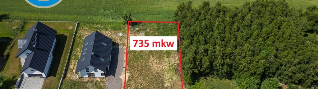 Działka w leźnie, blisko gdańska!