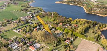 Lednogóra działka z mediami nad jeziorem lednickim