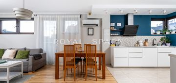 Dwupoziomowy apartament z balkonem na dębnikach!