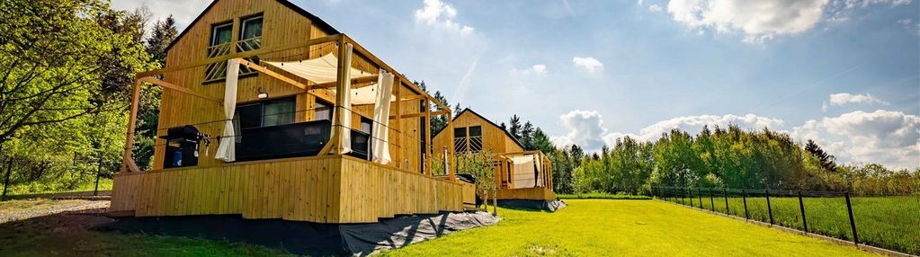 Gotowy biznes! domki idealne pod booking! 2 x 75m2