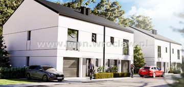 Nowe bliźniaki 126m, 5pokoi, garaż, duży ogród