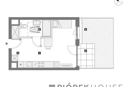 1-pokojowe mieszkanie na mokotowie