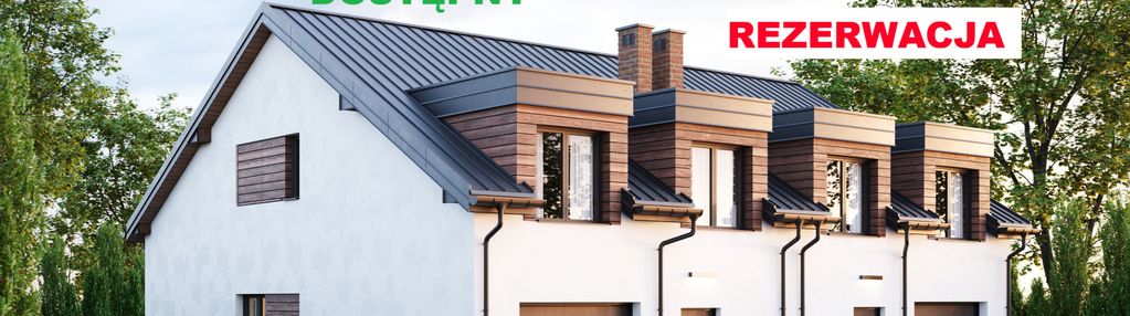 Bliźniak z działką 535m2