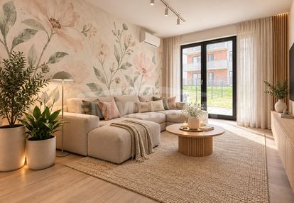 Ogród 60m2, zachodnie, 2-pokoje
