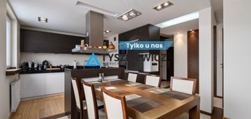 Dwupoziomowy apartament z tarasem, kom. i halą