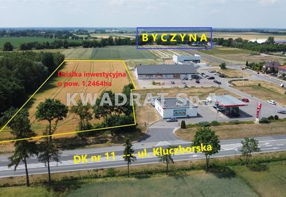 Działka inwestycyjna - byczyna