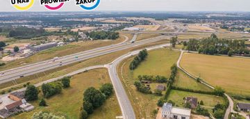Działka usługowo-produkcyjna tuż przy trasie s6.