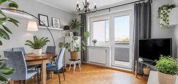 Duży balkon-przestronny widok-15 min metro młociny