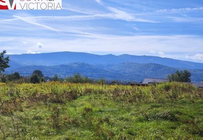 Przepięknie położona działka z widokiem na góry