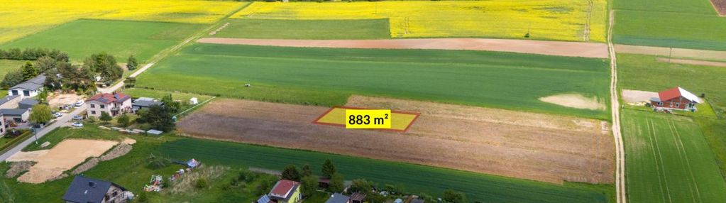 Działka budowlana babienica 883m2