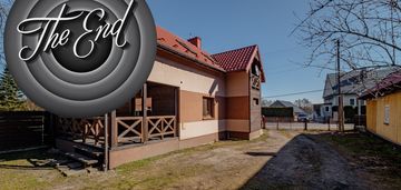 Dom z tarasem w radłowie działka 33 ary