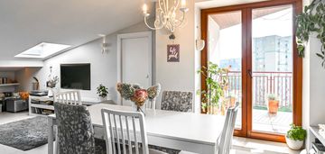 Nowoczesny apartament 77m z tarasem we wrzeszczu