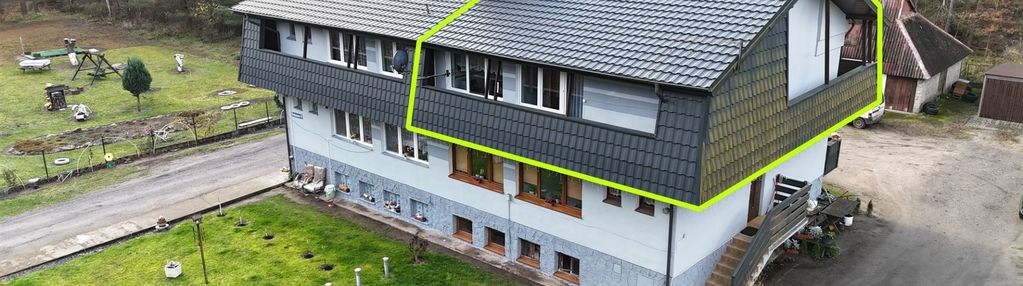 Dwu-pokojowe mieszkanie w otulinie lasu