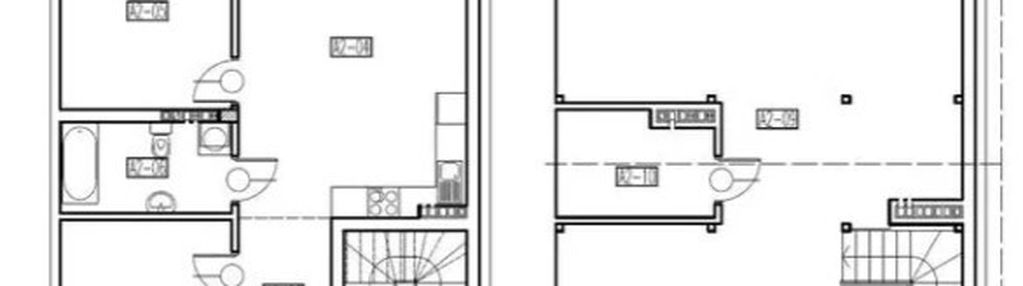 Dwupoziomowe mieszkanie w markach