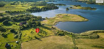 Mazury – działki nad jeziorem z własną plażą