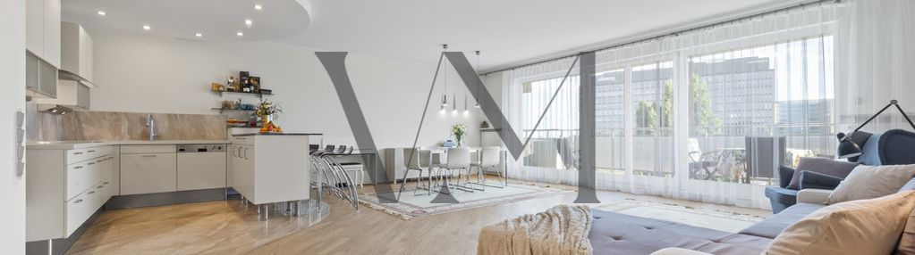 Apartament 125m2, przestronne wnętrze, mokotów