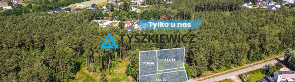 Działka mieszkaniowa z własnym lasem chwaszczyno