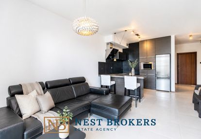 Wiślane tarasy apartament z dwom balkonami