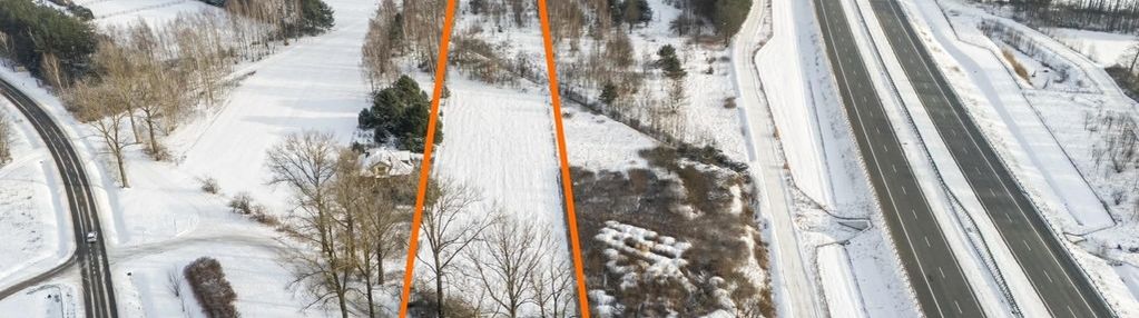 Działka z potencjałem, połączenie z a2, asfalt