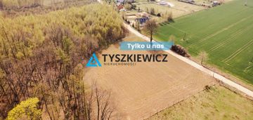 Duża działka niedaleko krokowej.