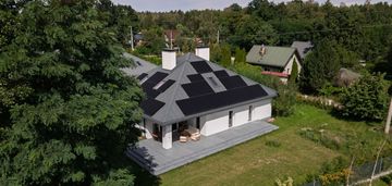 Dom w pęclinie | działka 1241 m² | garaż 62 m2