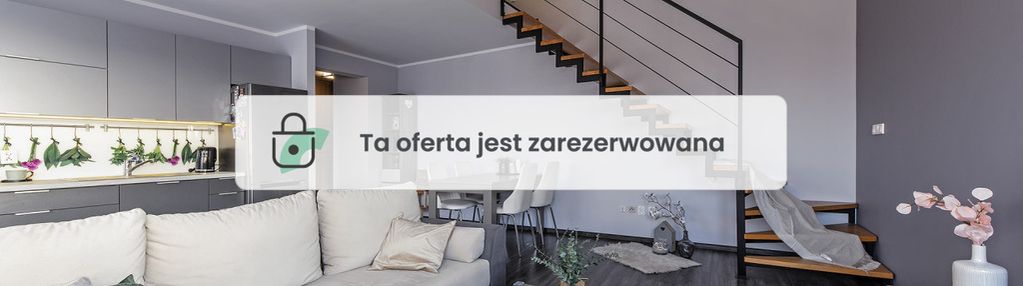 Nietuzinkowe 2 poziomowe mieszkanie z antresolą