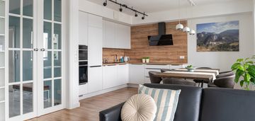 Apartament z panoramą warszawy | 87 m² | mokotów