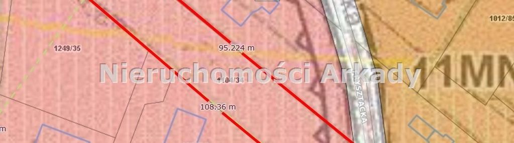 Działka / moszczenica / ul. frysztacka