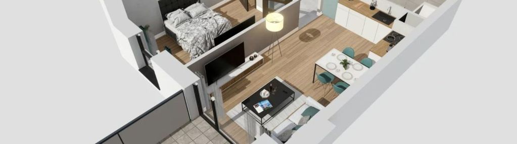 Ostatnie wolne! 2 pokoje z balkonem