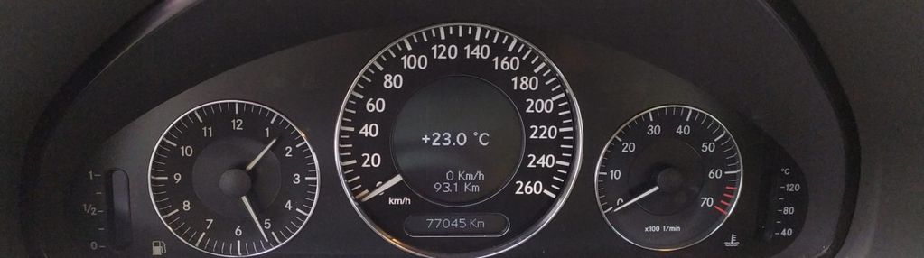 Siedlisko i mercedes clk
