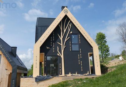 Domek w górach w zębie koło zakopanego