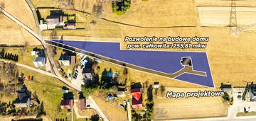 Widokowa działka z pozwoleniem na budowę naprawa