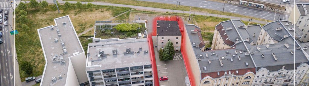 Top działka z budynkiem komercyjnym