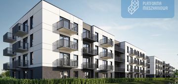 2-pokojowe | 40,77 m² | południowa ekspozycja