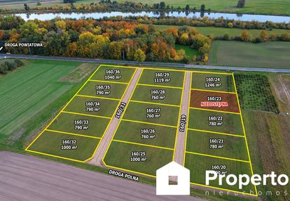 15 działek z wz | dom jednorodzinny | gąsiorowo | 760–1246 m²