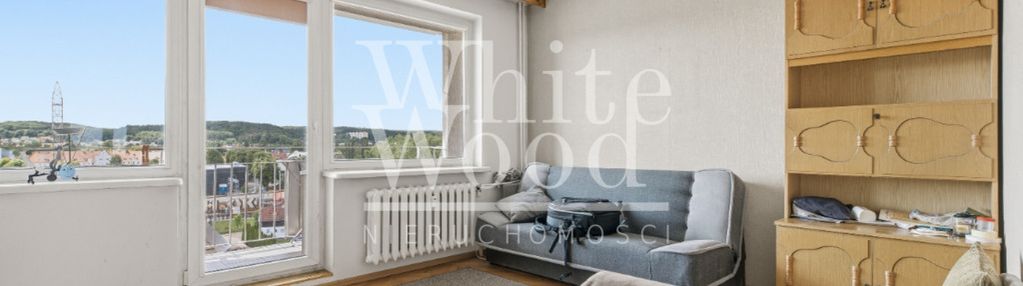 4 pokoje, widok, balkon, 8 piętro