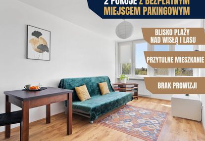 2 pokoje nad wisłą ♥ bez prowizji