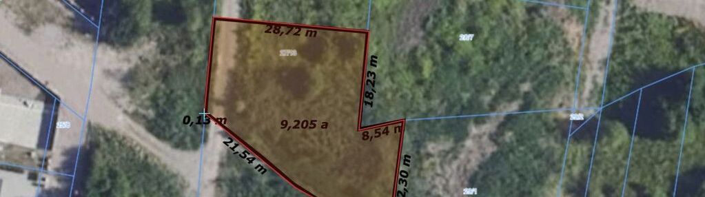 Idealna pod dom jednorodzinny, inwestycję 901 m²