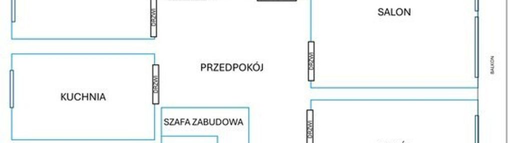 3-pokojowe mieszkanie na pradze-północ