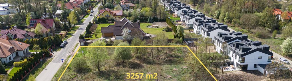 Piękna działka z wz na 4 bliźniaki -szkoła -las mz