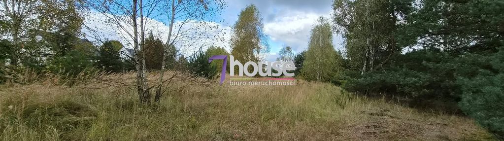 Piękna duża działka budowlana z drzewami 894m2.