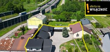 Dwa domy + budynek gospodarczy| 1220 m² działki