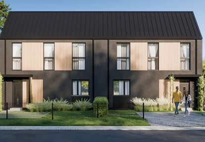 Nowoczesny dom w zielonej okolicy antoninów