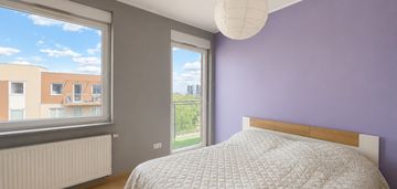 54,6 m2 | 3 pokoje z balkonem | 6 piętro | huby |