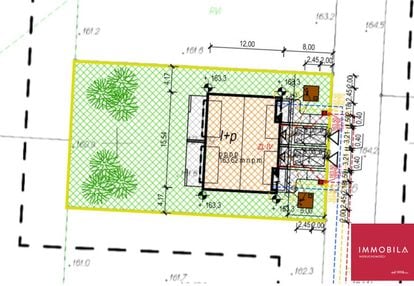 Działka w opcji z projektem budowlanym koleczkowo