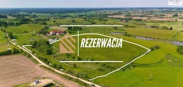 Malownicza działka z wz oraz staw