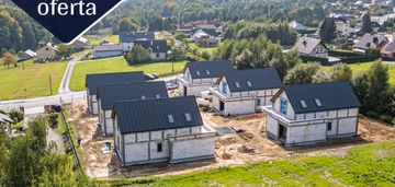 Nowoczesny dom 109 m² z garażem | duże przeszkleni