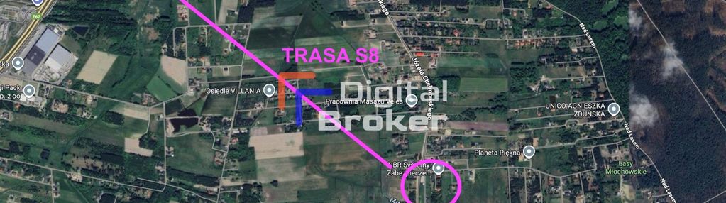 | działka | 1314m | żabia wola | grodzisk maz. |