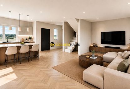 Nowy dom z pompą ciepła i rekuperacją | 123,26 m² | dobra